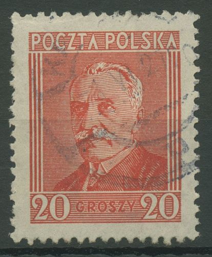 Polen 1927 Präsident Ignacy Moscicki 246 gestempelt