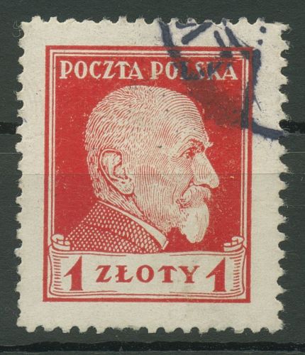 Polen 1924 Staatspräsident Stanislaw Wojciechowski 212 gestempelt