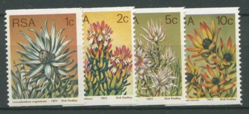 Südafrika 1977 Blütenpflanzen 529/32 postfrisch