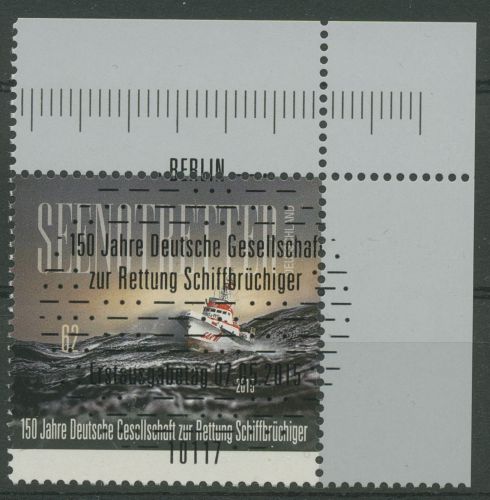 Bund 2015 Seenotrettung Rettungsschiff 3153 Ecke 2 mit ESST Berlin (E5656)