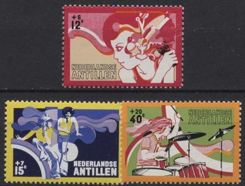 Niederländische Antillen 1974 Soziale und kulturelle Fürsorge 281/283 postfrisch