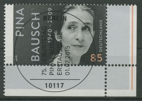 Bund 2015 Tänzerin Pina Bausch 3166 Ecke 4 mit ESST Berlin (E5684)