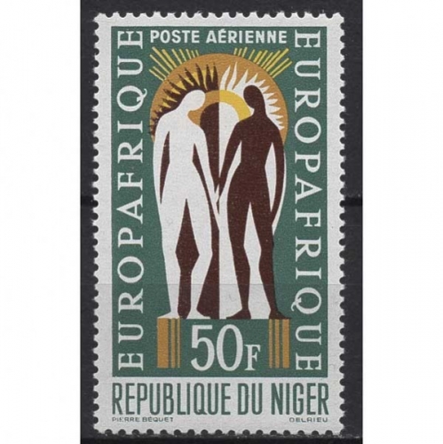 Niger 1963 Gründung der Wirtschaftsorganisation EUROPAFRIQUE 52 postfrisch