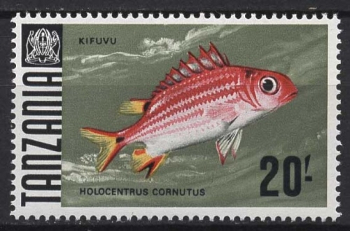 Tansania 1967 Fische 34 postfrisch
