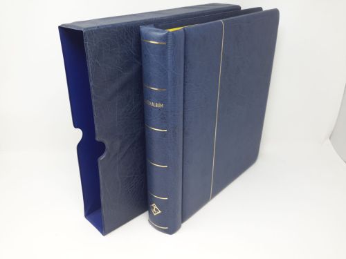 LEUCHTTURM Drehstabbinder DP mit Kassette blau gebraucht (Z2364)