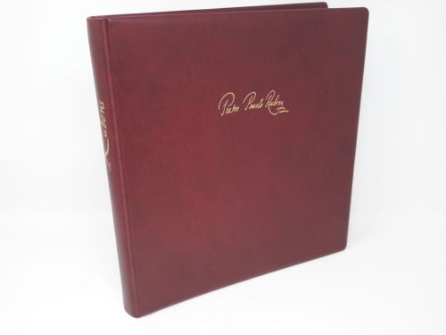 LINDNER Ringbinder (Rubens) rot gebraucht (Z252)
