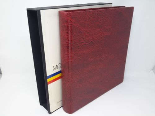 MICHEL Ringbinder Exclusiv + Kassette rot gebraucht (Z2847)