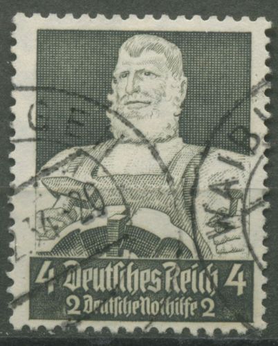 Deutsches Reich 1934 Deutsche Nothilfe: Berufsstände 557 gestempelt