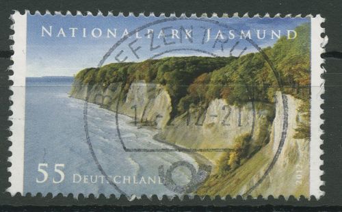 Bund 2012 Nationalpark Jasmund Kreidefelsen 2900 gestempelt