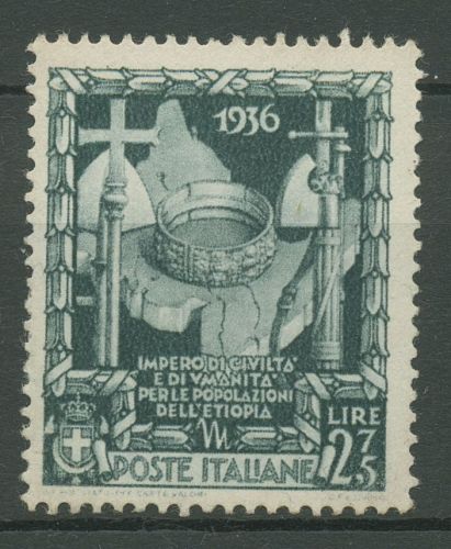 Italien 1938 Proklamation des Italienischen Imperiums 612 postfrisch