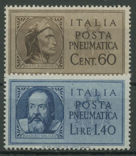 Italien 1945 Rohrpostmarken 721/22 postfrisch