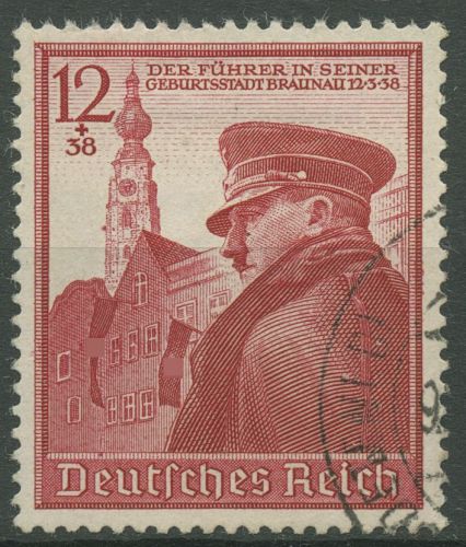 Deutsches Reich 1939 50. Geburtstag von A. Hitler 691 gestempelt