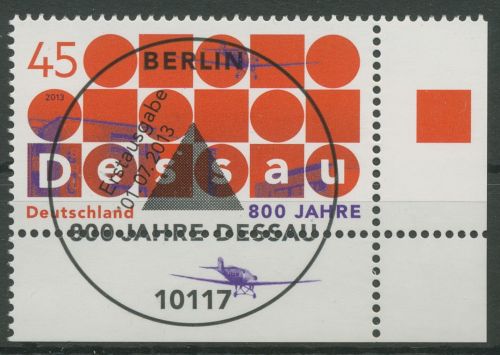 Bund 2013 Bauhaus Dessau 3019 Ecke 4 mit ESST Berlin (E5897)
