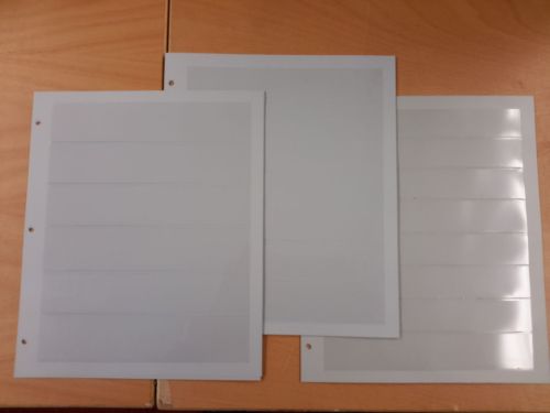 SAFE EURO-SYSTEM 15 Blatt (je 5 x 7126, 7127, 7128) gebraucht (Z3621)