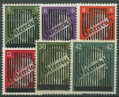 Österreich 1945 3. Wiener Aushilfsausgabe 668/73 postfrisch