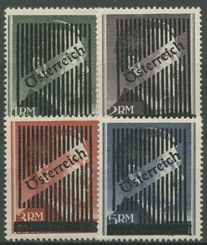 Österreich 1945 nicht ausgegeben, Zähnung B, Va/Vd B mit Falz
