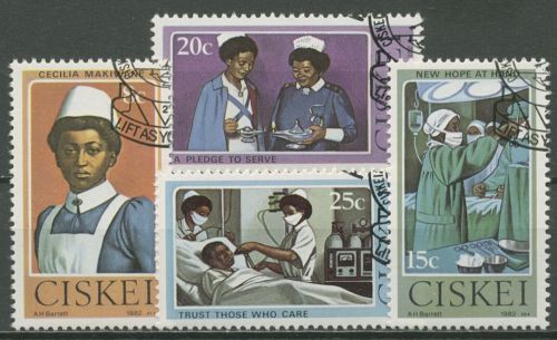 Ciskei 1982 Krankenschwester Cecilia Makiwane 22/25 gestempelt