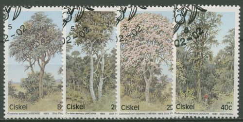 Ciskei 1983 Pflanzen Bäume 34/37 gestempelt