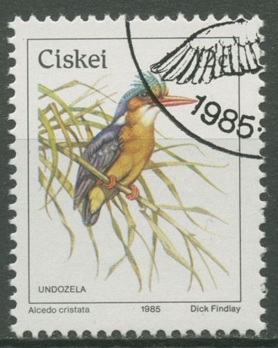 Ciskei 1985 Vögel Malachiteisvogel 74 gestempelt