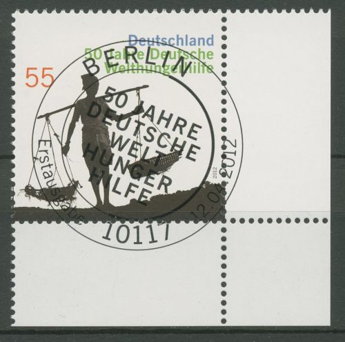 Bund 2012 Welthungerhilfe 2928 Ecke 4 mit ESST Berlin (E6103)