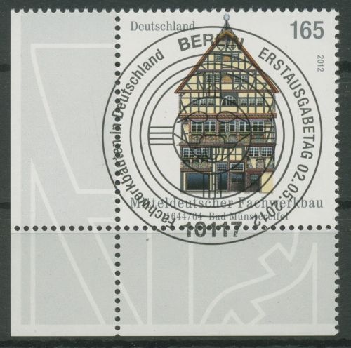 Bund 2012 Fachwerkbau Bad Münstereifel 2931 Ecke 3 mit ESST Berlin (E6114)