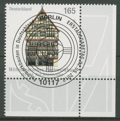 Bund 2012 Fachwerkbau Bad Münstereifel 2931 Ecke 4 mit ESST Berlin (E6115)