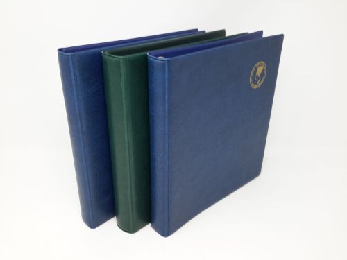 HETZEL: SET 3 x Münzalbum leer, gebraucht (ZM39)