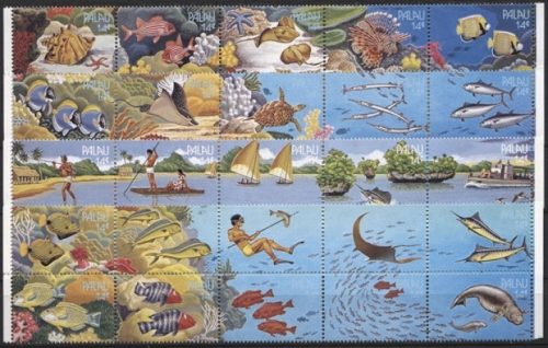 Palau 1986 Meerestiere 106/45 postfrisch (C864)
