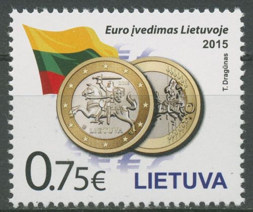 Litauen 2015 Euro-Währung Euromünze 1175 postfrisch