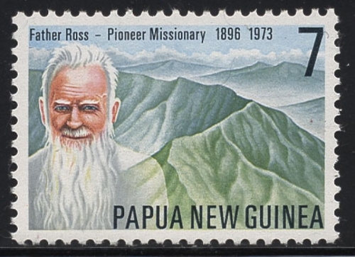Papua Neuguinea 314 postfrisch Person, Missionar Ross