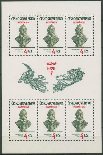 Tschechoslowakei 1983 Prager Burg Kleinbogen 2721 K postfrisch (C93144)