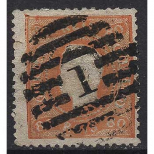 Portugal 1867 König Luis I. 30 gestempelt