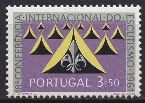 Portugal 1962 Internationale Pfadfindertagung Zelte 921 postfrisch