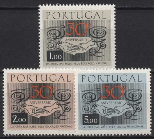 Portugal 1968 Mütterorganisation für nationale Erziehung 1054/56 postfrisch