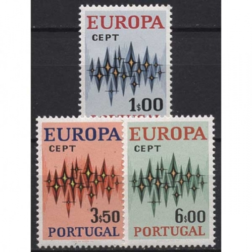 Portugal 1972 Europa CEPT Sterne 1166/68 postfrisch