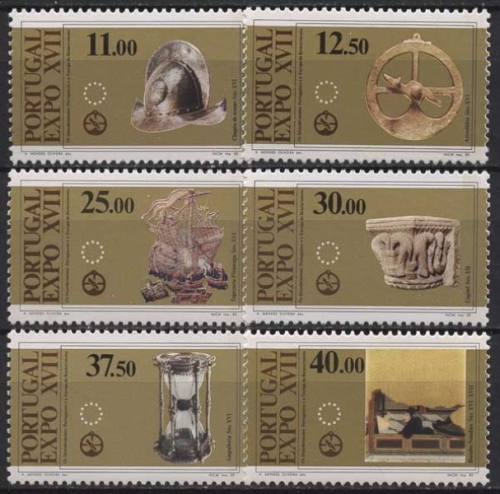 Portugal 1983 Kunst Wissenschaft Kultur Ausstellung Lissabon 1595/00 postfrisch