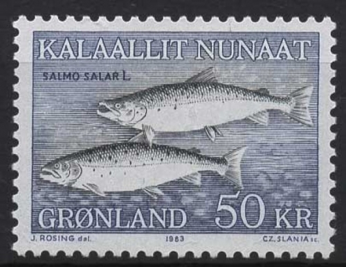 Grönland 1983 Meerestiere 140 postfrisch