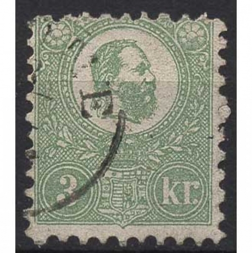 Ungarn 1871 König Franz Josef 2 gestempelt