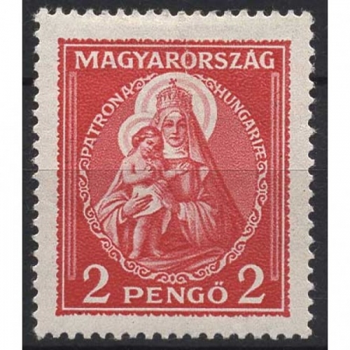 Ungarn 1932 Patrona Hungariae 485 mit Falz