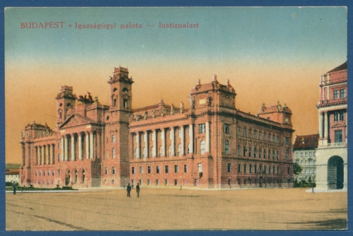 Budapest Justizpalast, ungebraucht (AK2787)