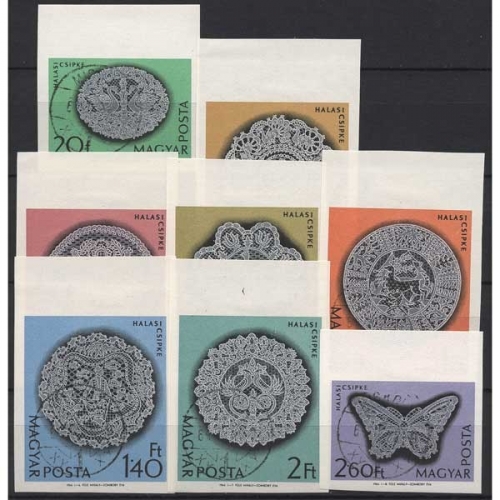Ungarn 1964 Halaser Spitzen 2000/07 B gestempelt geschnitten