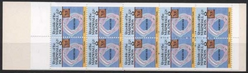 Marshall-Inseln 1985 Freimarken: Inselkarten 41 MH postfrisch (D21496)