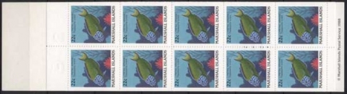 Marshall-Inseln 1988 Freimarken: Fische 154 MH postfrisch (D21497)