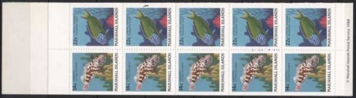 Marshall-Inseln 1988 Freimarken: Fische 152/54 MH postfrisch (D21498)