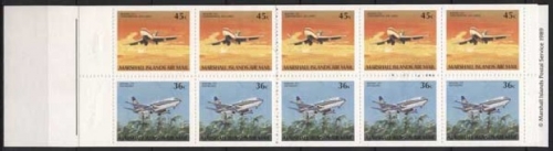 Marshall-Inseln 1989 Freimarken: Flugzeuge 218/20 MH postfrisch (D21505)