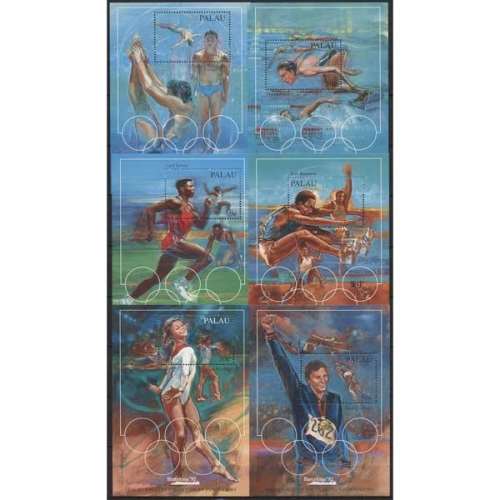 Palau 1992 Olympische Spiele Barcelona Block 15/20 postfrisch (C21518)