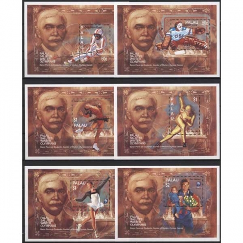 Palau 1994 100 Jahre Int. Olympisches Komitee Block 26/31 postfrisch (C21519)