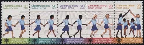 Weihnachts-Insel 1979 Int. Jahr des Kindes 110/14 ZD postfrisch (C25490)