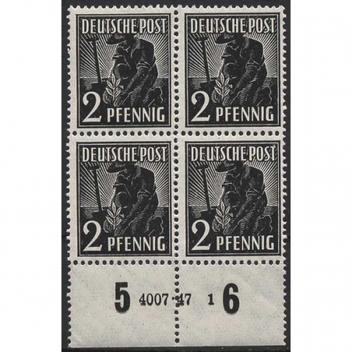 Alliierte Besetzung Gemeinschaftsausgaben 943 HAN 4007.47 postfrisch