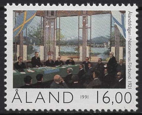 Aland 1991 70 Jahre Autonomie 53 postfrisch